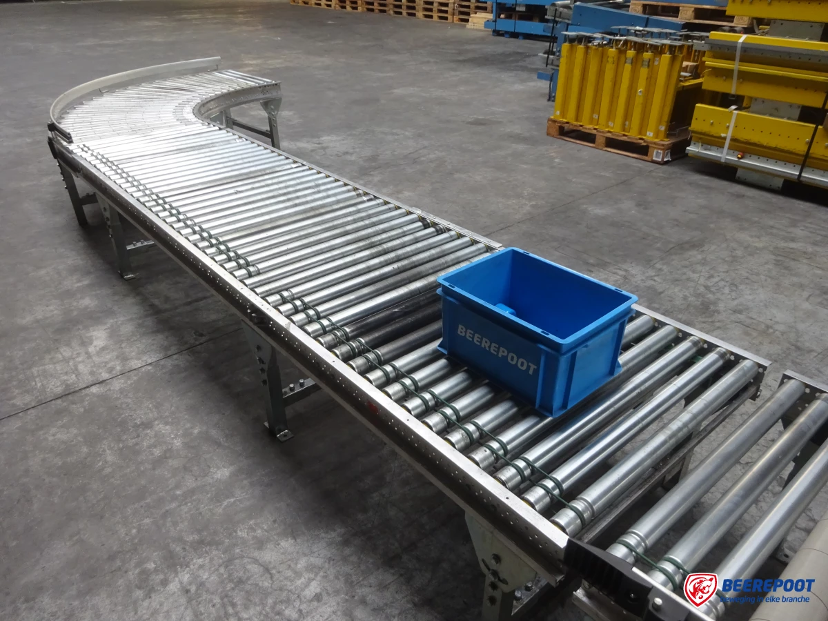 Rollenbaanbochten, drive